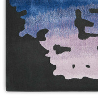 Prismatic PRS23 Black Multi Wool Rug
