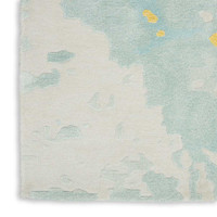 Prismatic PRS26 Seafoam Gold Wool Rug