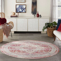 On Sale Vintage Kashan Red Ivory VKA07 Rug 71x244cm
