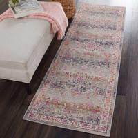 On Sale Grey Vintage Kashan Rug VKA01 61x183cm
