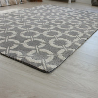 Arlo Buckle Rug Ivory 200x300cm