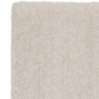 Barnaby Soft Shaggy Rug Plain Off White