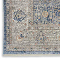 On Sale Light Blue Traditional Rug STN08 244x305cm