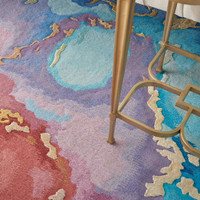 On Sale Prismatic PRS18 Multi Abstract Rug 114x175cm