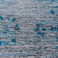 Medallion Grey Turquoise 8255 Indoor Outdoor Washable Eco Rug