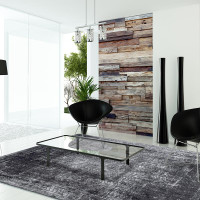 Jacobs Ladder Harlem Contrast 8425 Indoor Outdoor Washable Eco Rug