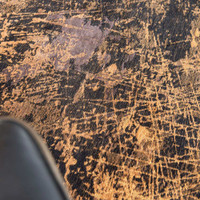 Mad Men Cracks Deep Mine 8618 Indoor Outdoor Washable Eco Rug