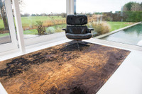 Mad Men Cracks Deep Mine 8618 Indoor Outdoor Washable Eco Rug