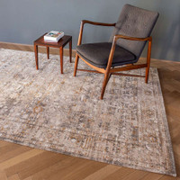 Ushak Suleiman Grey 8884 Indoor Outdoor Washable Eco Rug