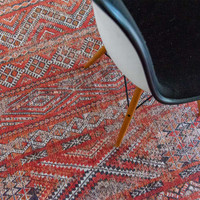 Kilim Fez Red 9115 Indoor Outdoor Washable Eco Rug