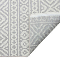 Jazz Indoor Outdoor JAZ04 Silver Rug by Concept Looms
