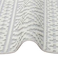 Jazz Indoor Outdoor JAZ04 Silver Rug by Concept Looms