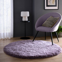 Origins Chicago Lavender Thick Shaggy Rug
