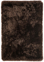 Ultra Thick Plush Shaggy Rug Chocolate Brown