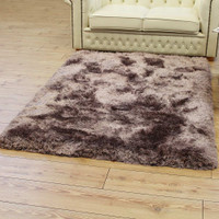 Ultra Thick Plush Shaggy Rug Dusk Pink