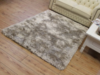 Ultra Thick Plush Shaggy Rug Sand Beige