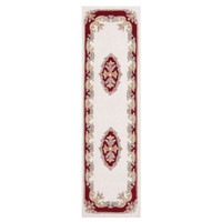 Royal Aubusson Cream Red Rug