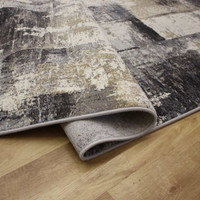 Canyon Grey Taupe Silky Rug