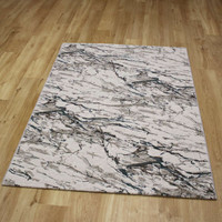 Quartz Cloud Metallic Aqua Rug