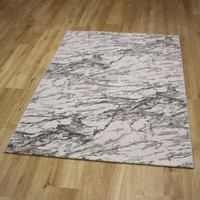 Quartz Cloud Metallic Silver Rug