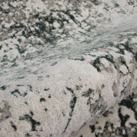Quartz Dust Metallic Green Rug