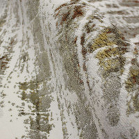 Quartz Gold Rust Annual Rings Rug
