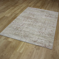 Stella Blurry Metallic Pink Gold Rug
