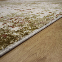 Stella Metallic Golden Pink Floor Rug