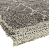 On Sale Rocco Steel Shaggy Tassels Rug RC11 120x170cm size