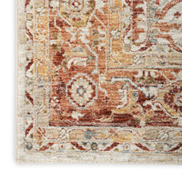 Sahar Distressed Vintage Ivory Rug SHR02