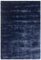 Katherine Carnaby Chrome Rug Plain Ink Blue