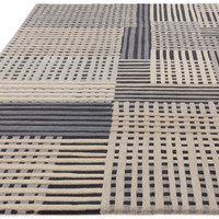Aspect Wool Rug Modern Grey Multi