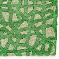 On Sale Alta Green 9249 Structures Trammel Rug 240x340cm