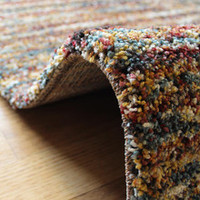 Stripe Rug Beige Mehari