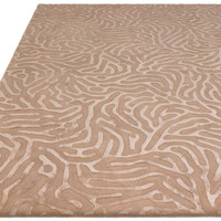 Katherine Carnaby Coral Sand Wool Rug