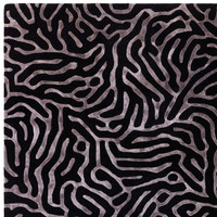 Katherine Carnaby Coral Gunmetal Wool Rug