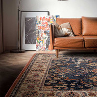 On Sale Zola Heris Rug Persian Blue Rust 120x170cm