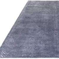 Clarke & Clarke Blaize Blue Twilight Rug