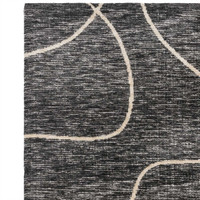 Mason Linear Charcoal Rug