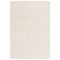 Hague Ivory Thick Woollen Rug Hand Tufted