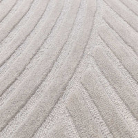 Hague Silver Thick Woollen Rug Hand Tufted