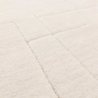 Fes FE02 Moroccan Style Ivory Fringed Rug