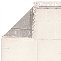 Fes FE02 Moroccan Style Ivory Fringed Rug