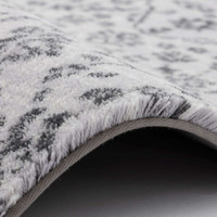 Brintons Agnus Claudine Platinum Wool Rug