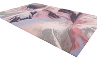 Brintons Calisia Anyl Alabaster Floral Wool Rug