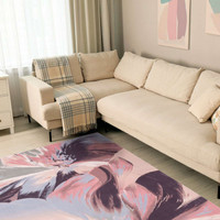 Brintons Calisia Anyl Alabaster Floral Wool Rug
