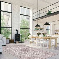 Brintons Calisia Damore Alabaster Floral Wool Rug