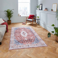 Tabriz H1156 Red Aged Traditional