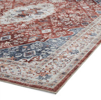 Tabriz H1156 Red Aged Traditional