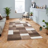Matrix MT61 Beige Brown Rug